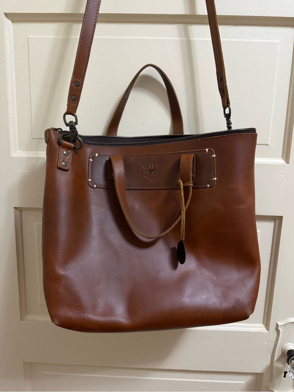 WILL Leather Goods- Simple Satchel